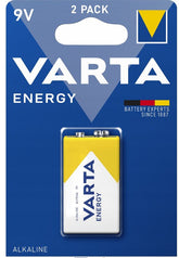 Varta Μπαταρία Αλκαλική Energy 9V (1 Τμχ)